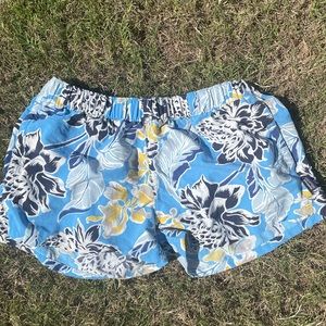 womens barley baggies patagonia shorts! size M! very cute print